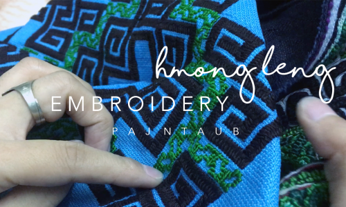 Hmong Leng Embroidery in Sapa